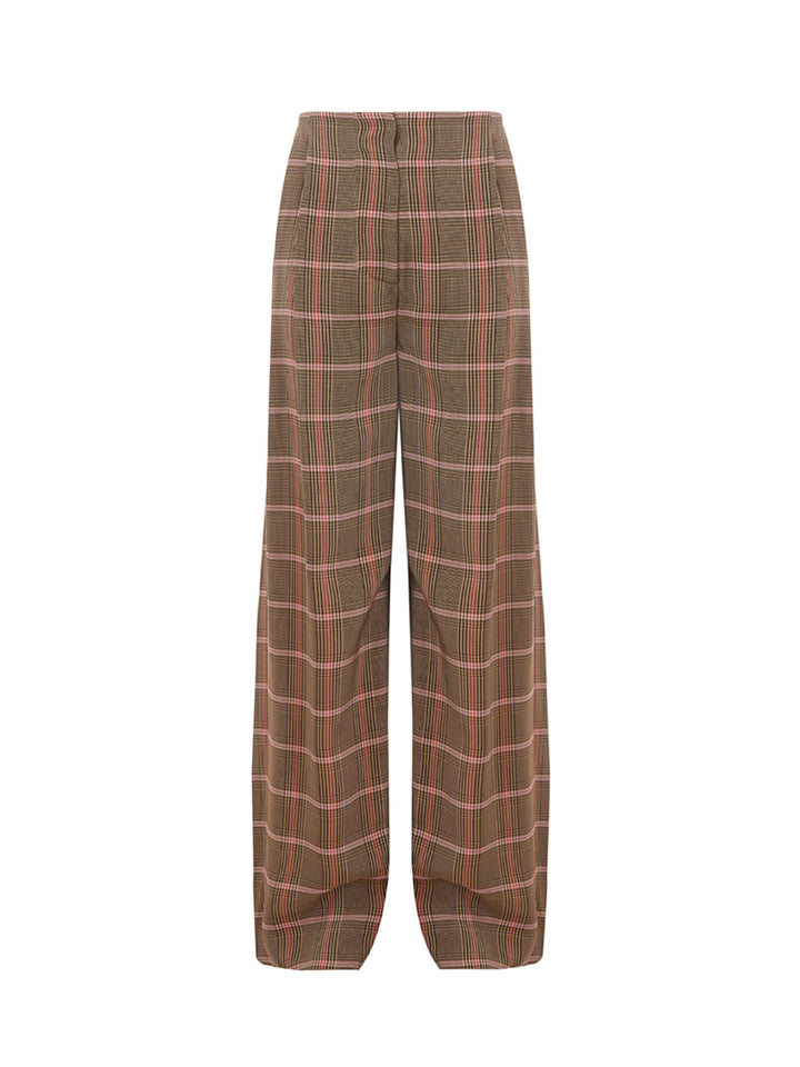 Palazzo trousers with Wales print