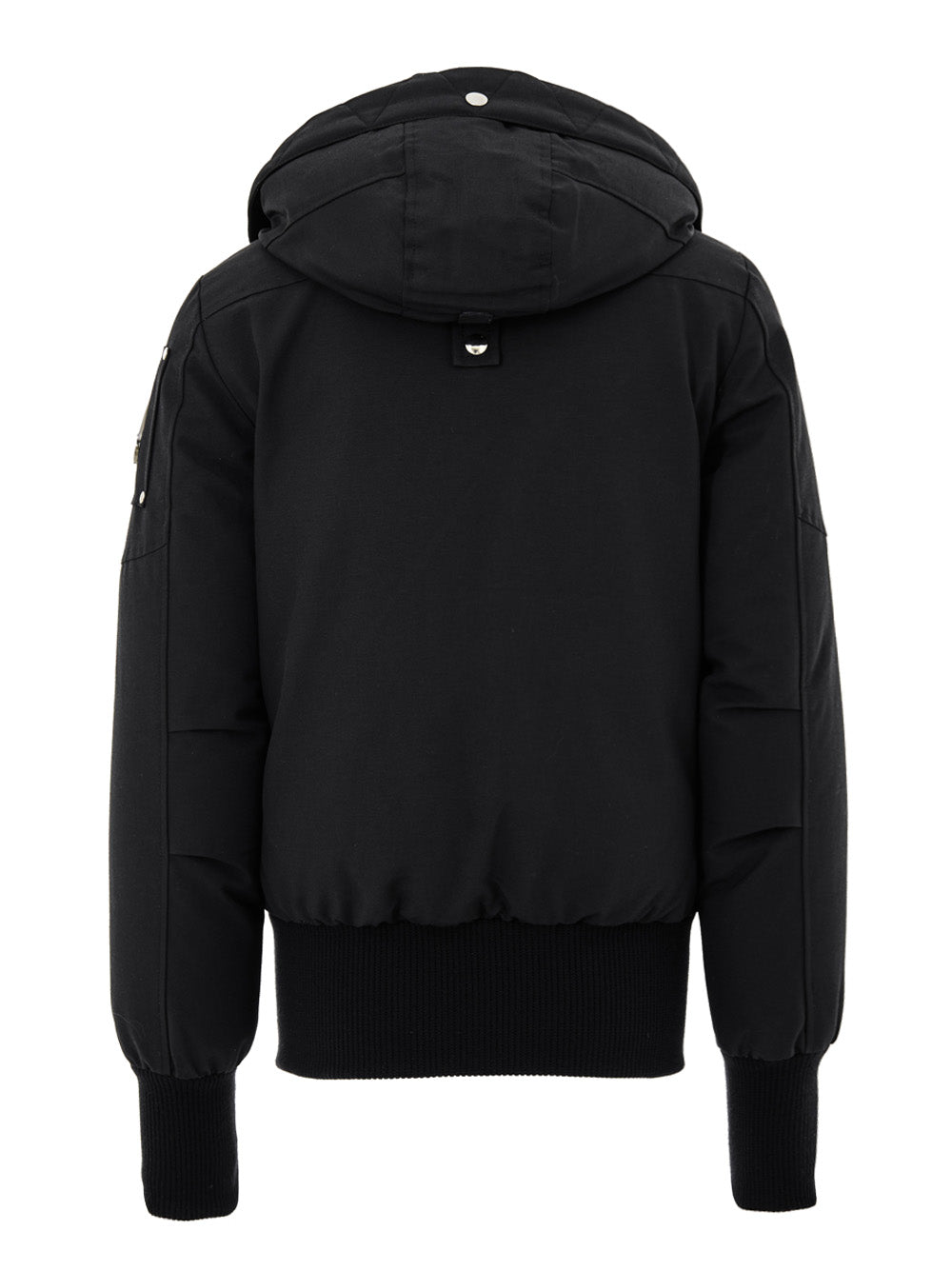 Giubbino Bomber Imbottito in Nero Moose Knuckles
