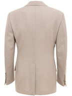 Tom Ford Giacca Monopetto Uomo - Beige