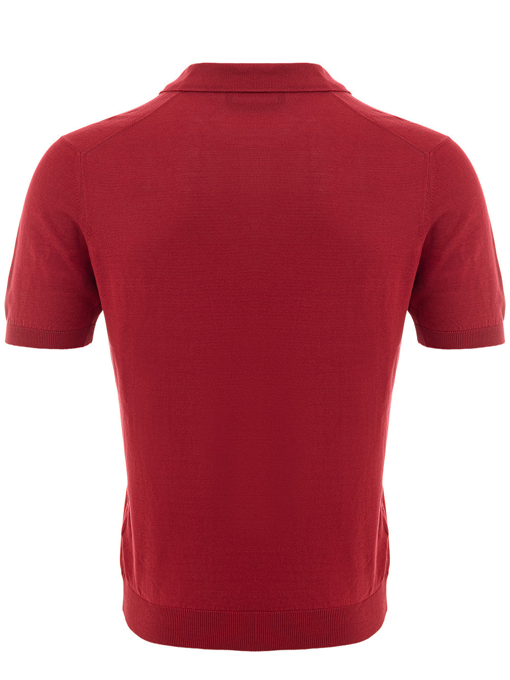 Buttonless Tennis Polo Shirt in Gran Sasso Silk