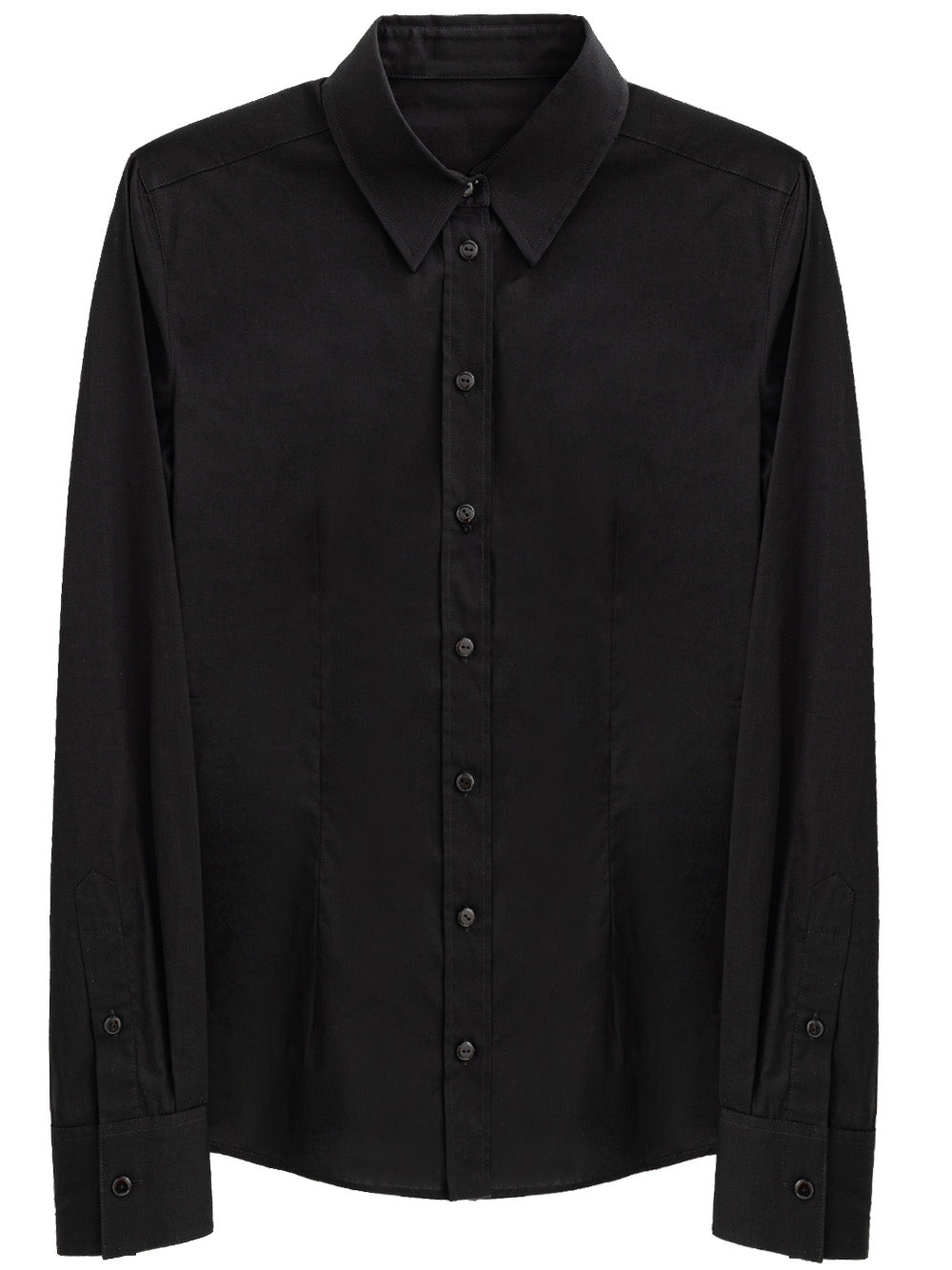 Camicia nero in cotone Dolce & Gabbana