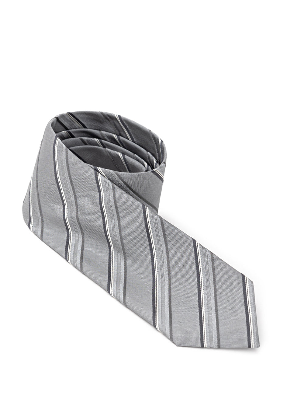 Cravatta 7 cm in Seta Nera Jil Sander