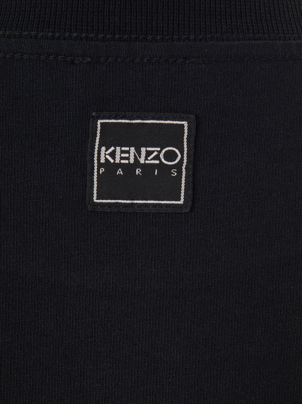 Camiseta - Minivestido Negro Kenzo