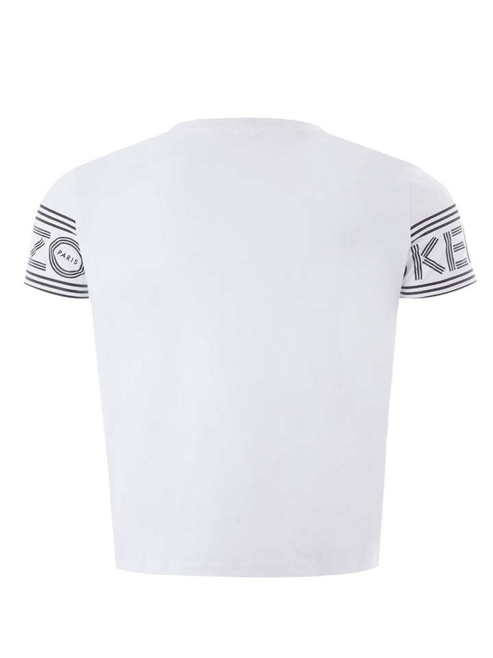 White Kenzo T-Shirt with Logo