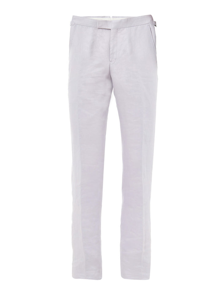 Pantaloni Eleganti in Lino Lilla Tom Ford