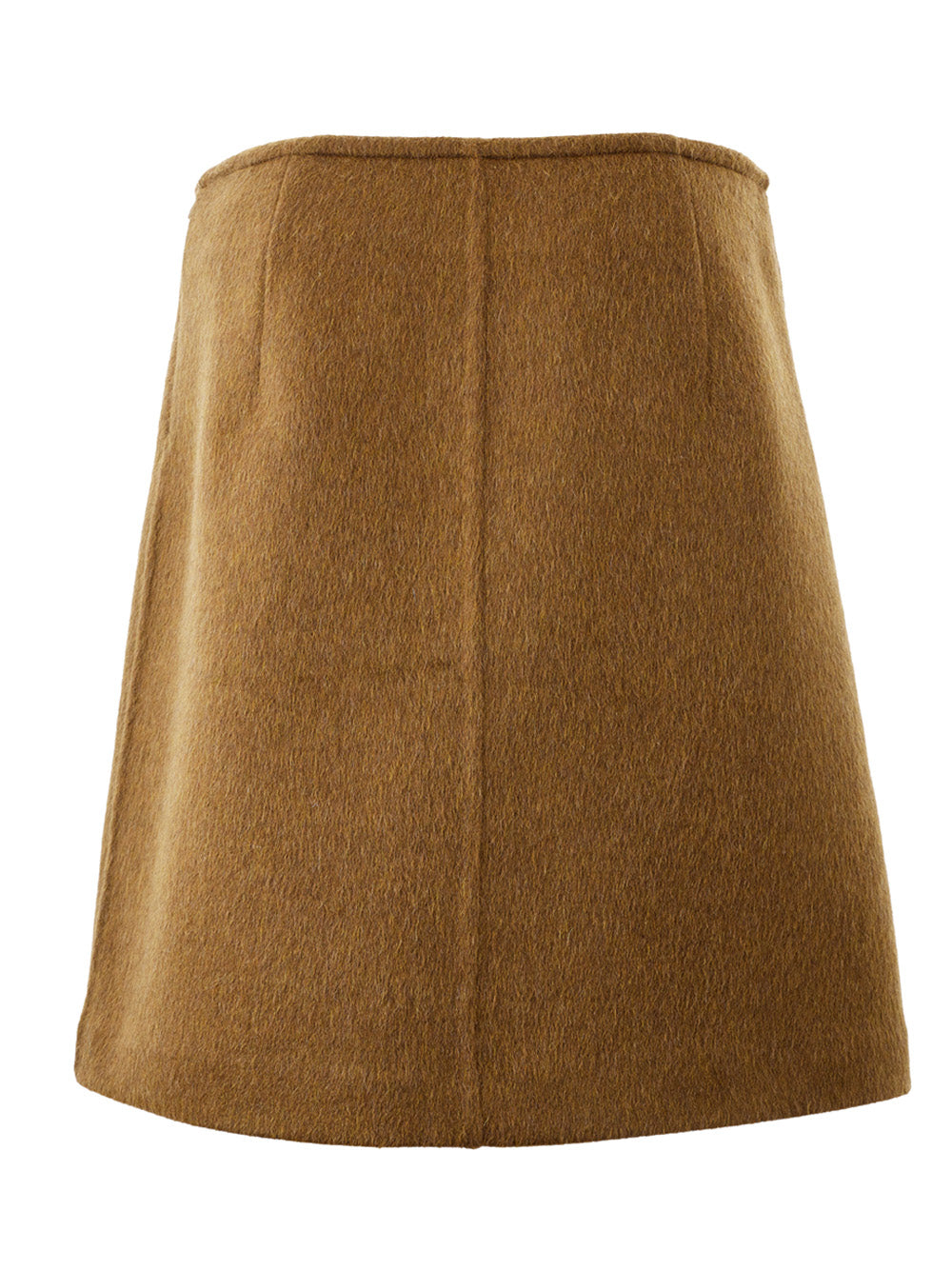 Bottega Veneta Double Face Mohair Skirt