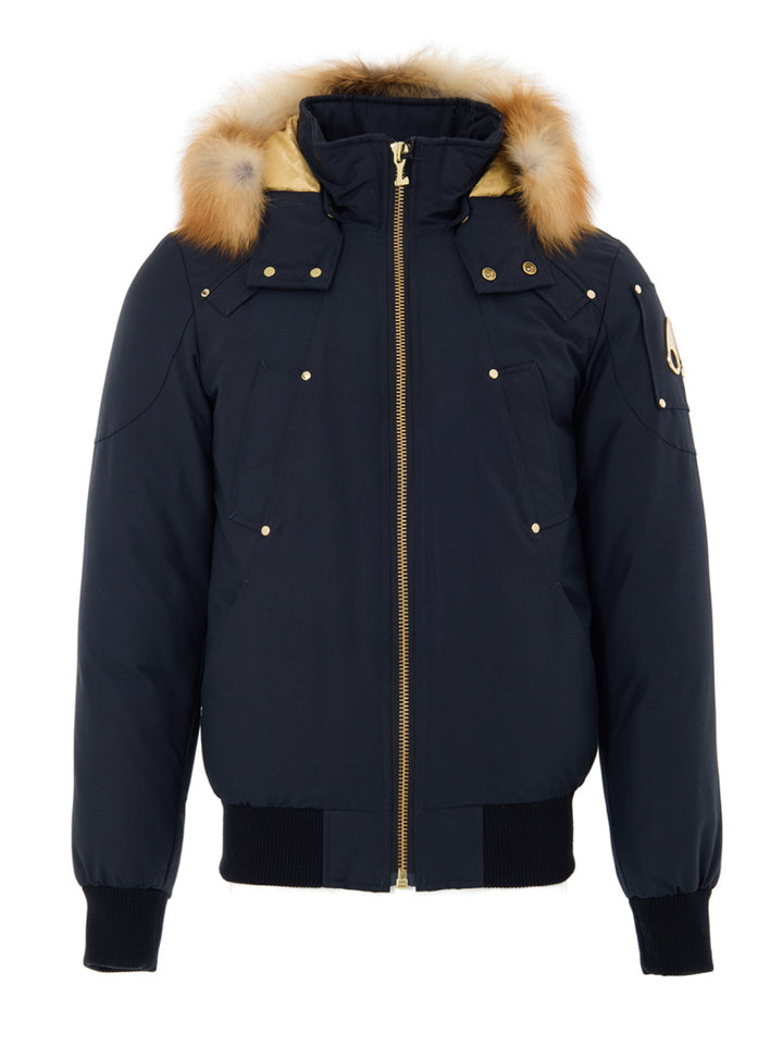 Giubbino Bomber Blu Imbottito Moose Knuckles