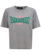 T-Shirt Grigia Mélange Dsquared2