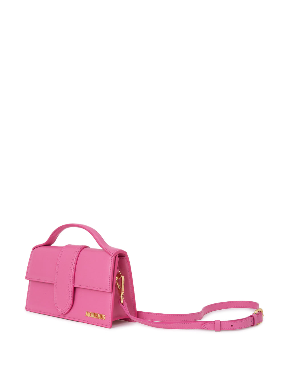 Sac Le Grand Enfant en Cuir Rose Jacquemus