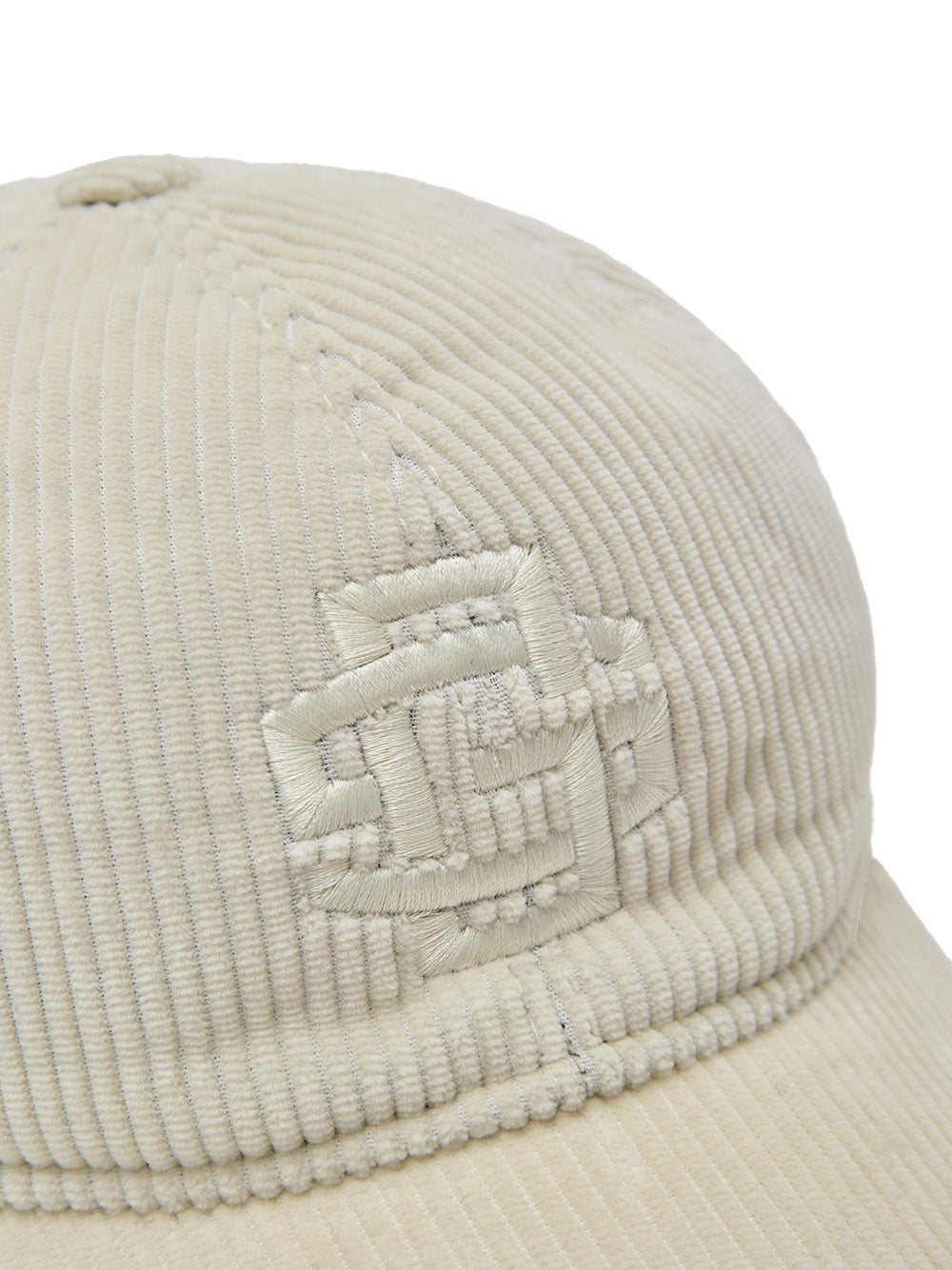 Cappello Baseball in Velluto Bianco Gran Sasso