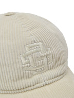Cappello Baseball in Velluto Bianco Gran Sasso