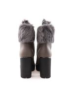 Stivaletto Combat con Pelliccia interna Giuseppe Zanotti