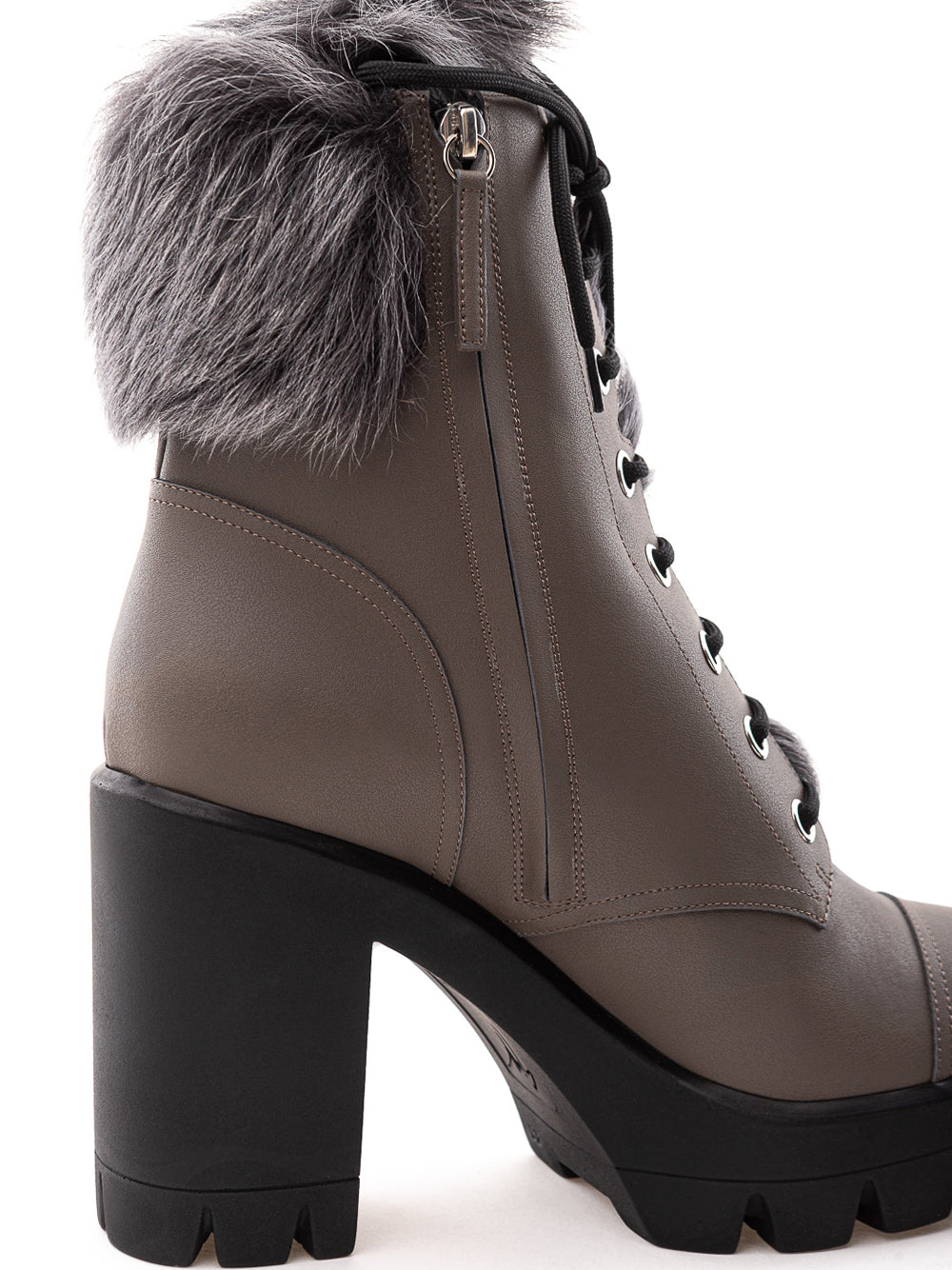 Stivaletto Combat con Pelliccia interna Giuseppe Zanotti