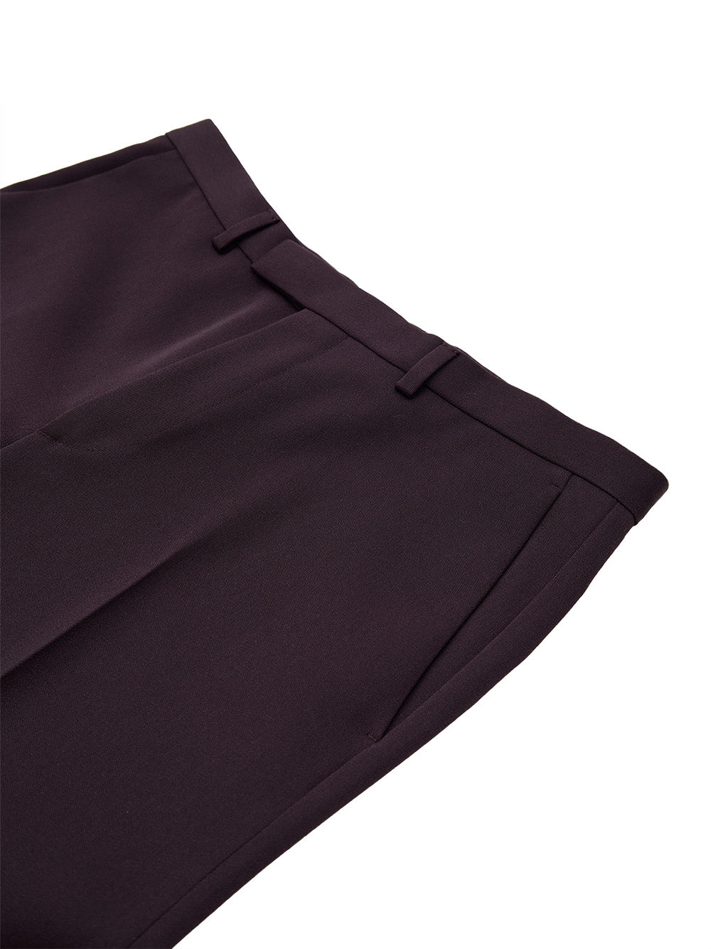 Pantalone Sartoriale Bordeaux con Ricamo Logo Gucci