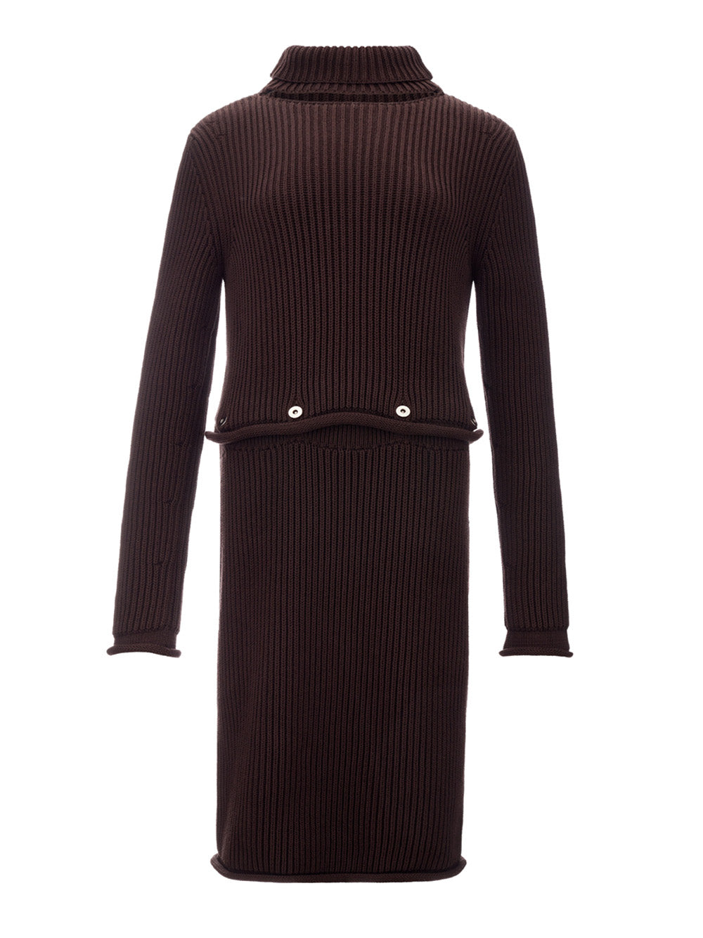 Abito a Costine Chunky Cotton Bottega Veneta