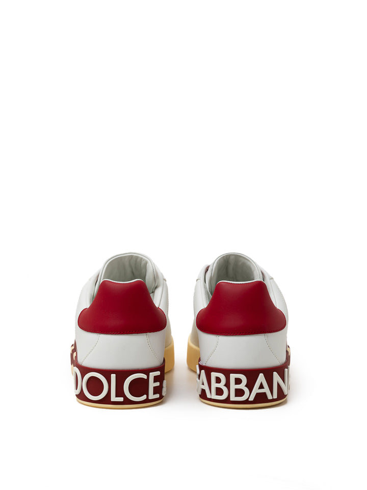 Sneakers Portofino con logo DG Dolce & Gabbana