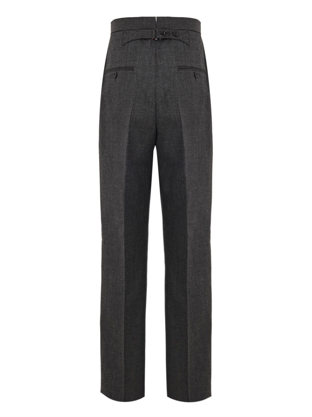 Pantalones de vestir en lana gris Thom Browne