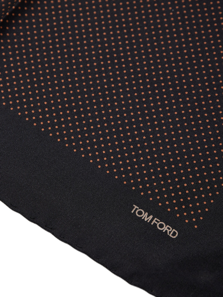 Fazzoletto da Taschino in Seta con Piccoli Pois Tom Ford