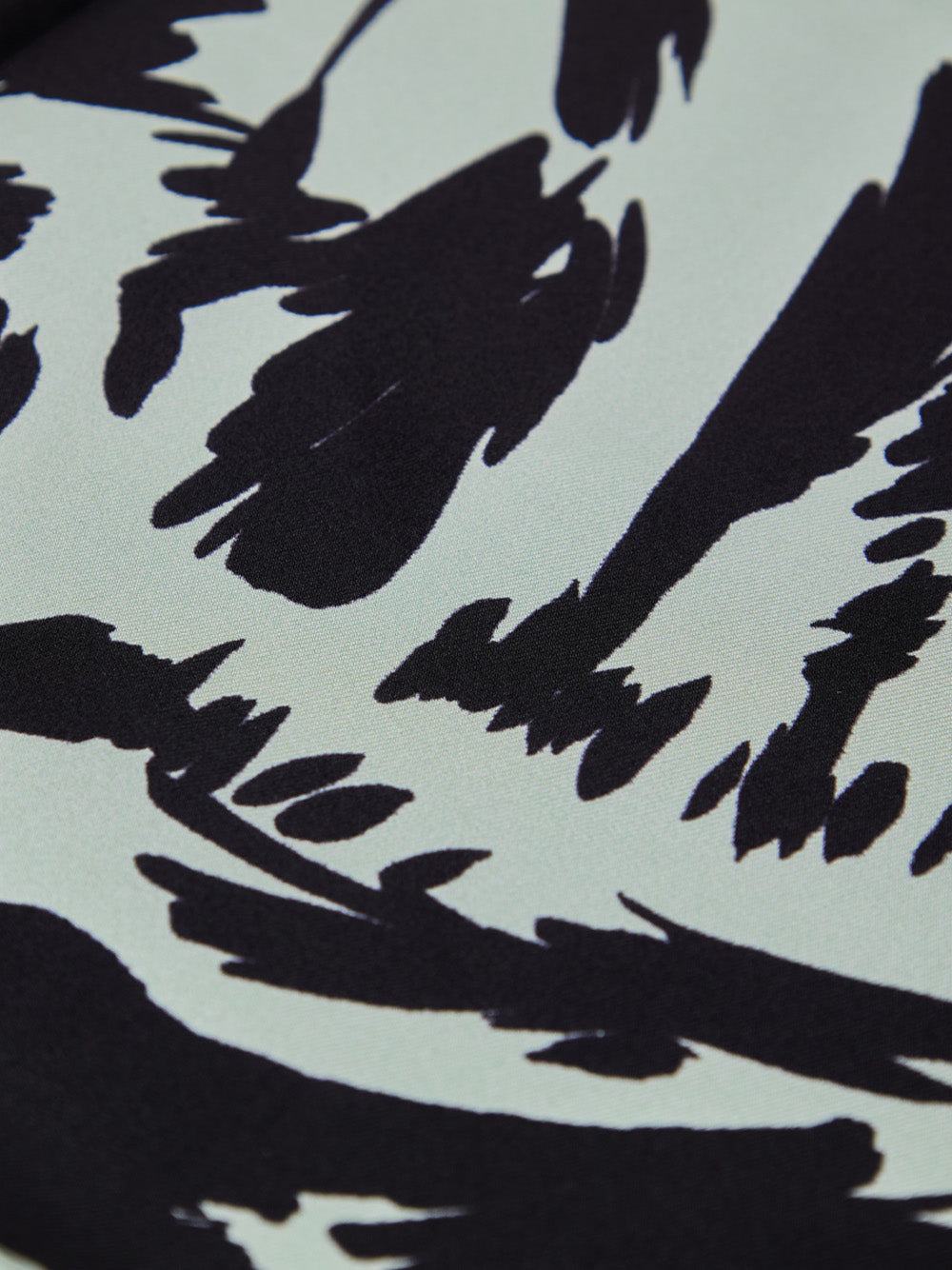 Fazzoletto da Taschino in Seta Grigio Chiaro con Stampa Tom Ford