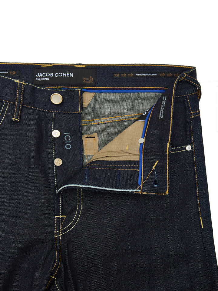 Τζιν tapad ίσια σκούρα μπλε jacob cohen