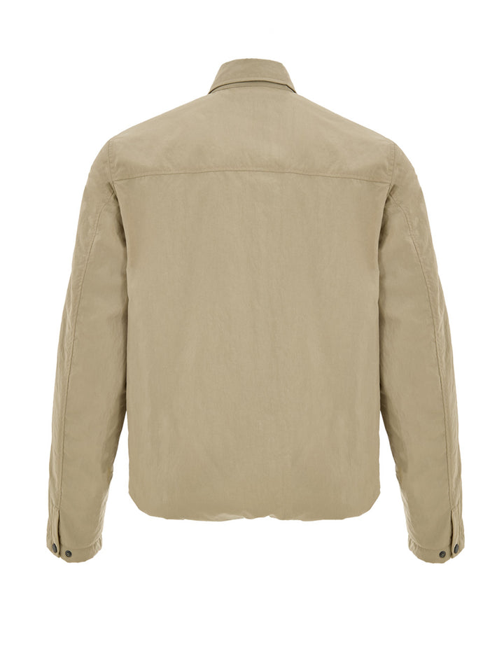 Giubbino Overshirt in Tessuto Tecnico Beige Paul & Shark