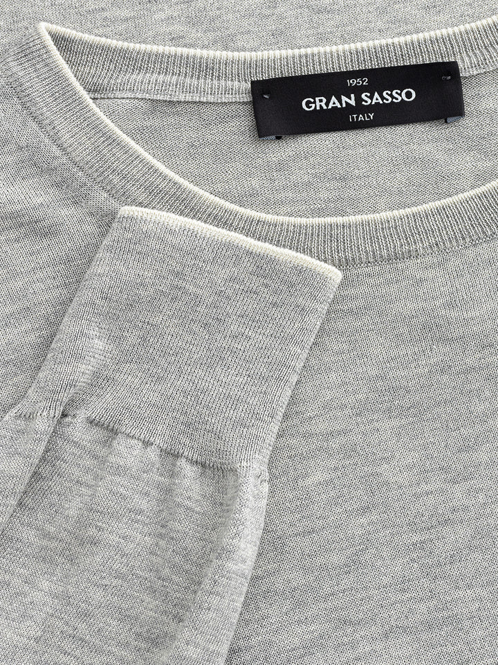 Gran Sasso Silk Blend Crewneck Sweater