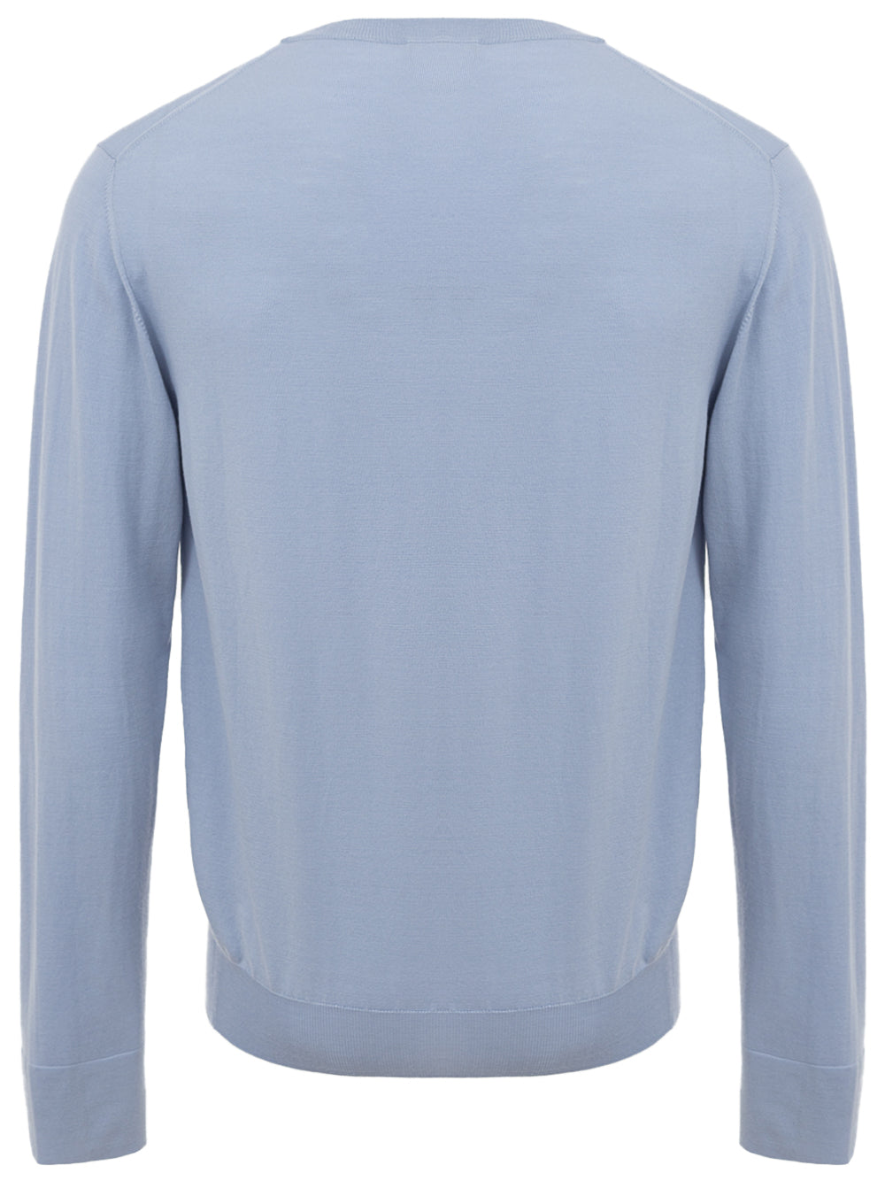 Girocollo Cashmere Seta in Azzurro Brioni