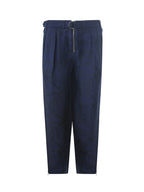Pantalone con Cintura Relaxed Fit Emporio Armani