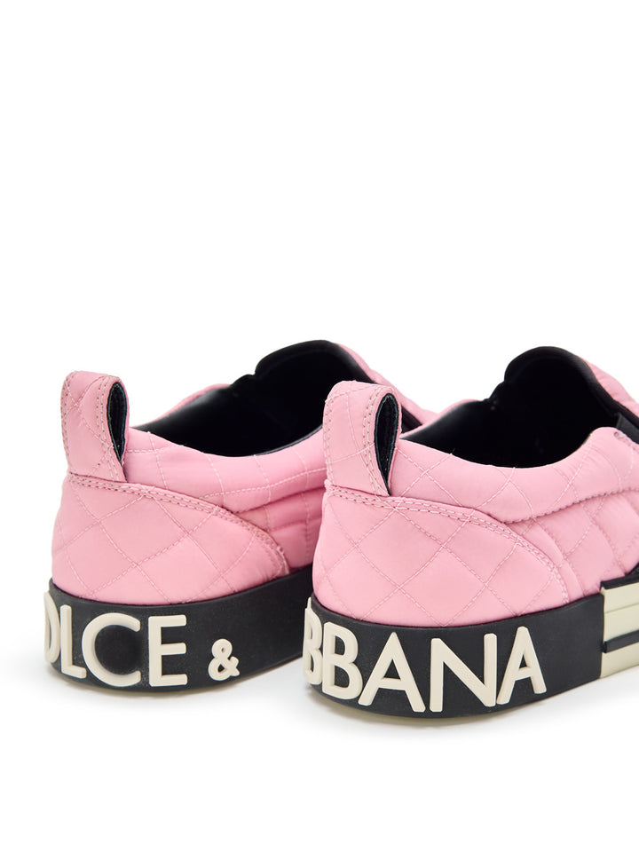 Slip on Matélassé in Rosa Dolce & Gabbana