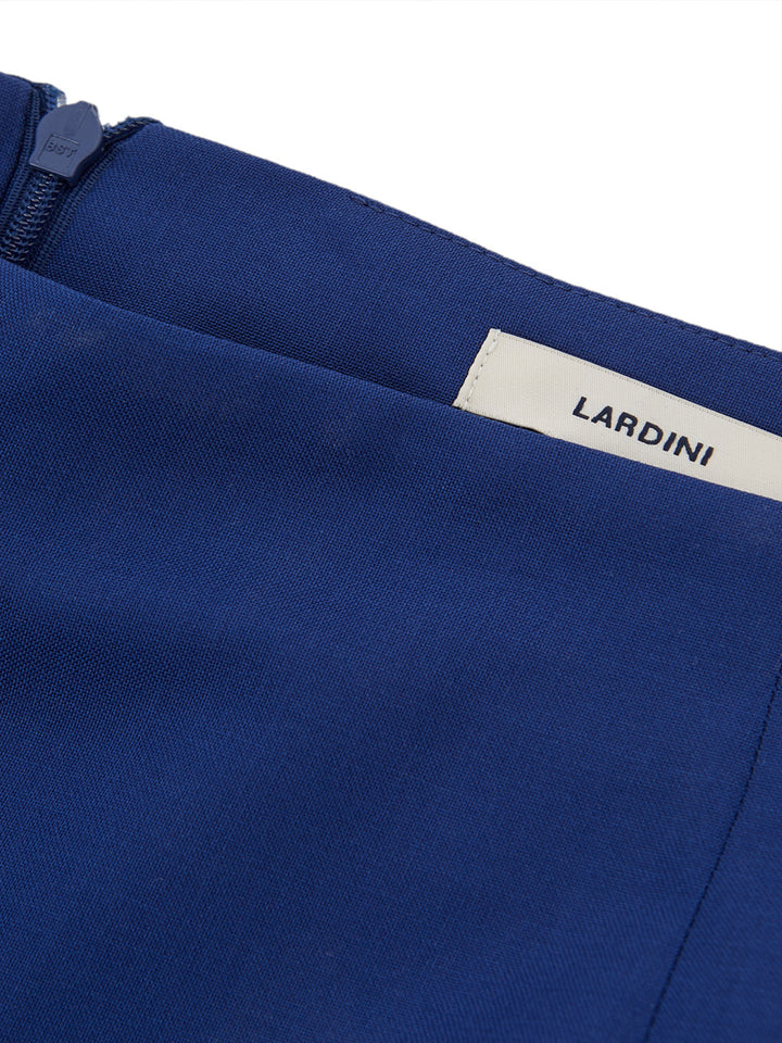 Falda lápiz azul Lardini