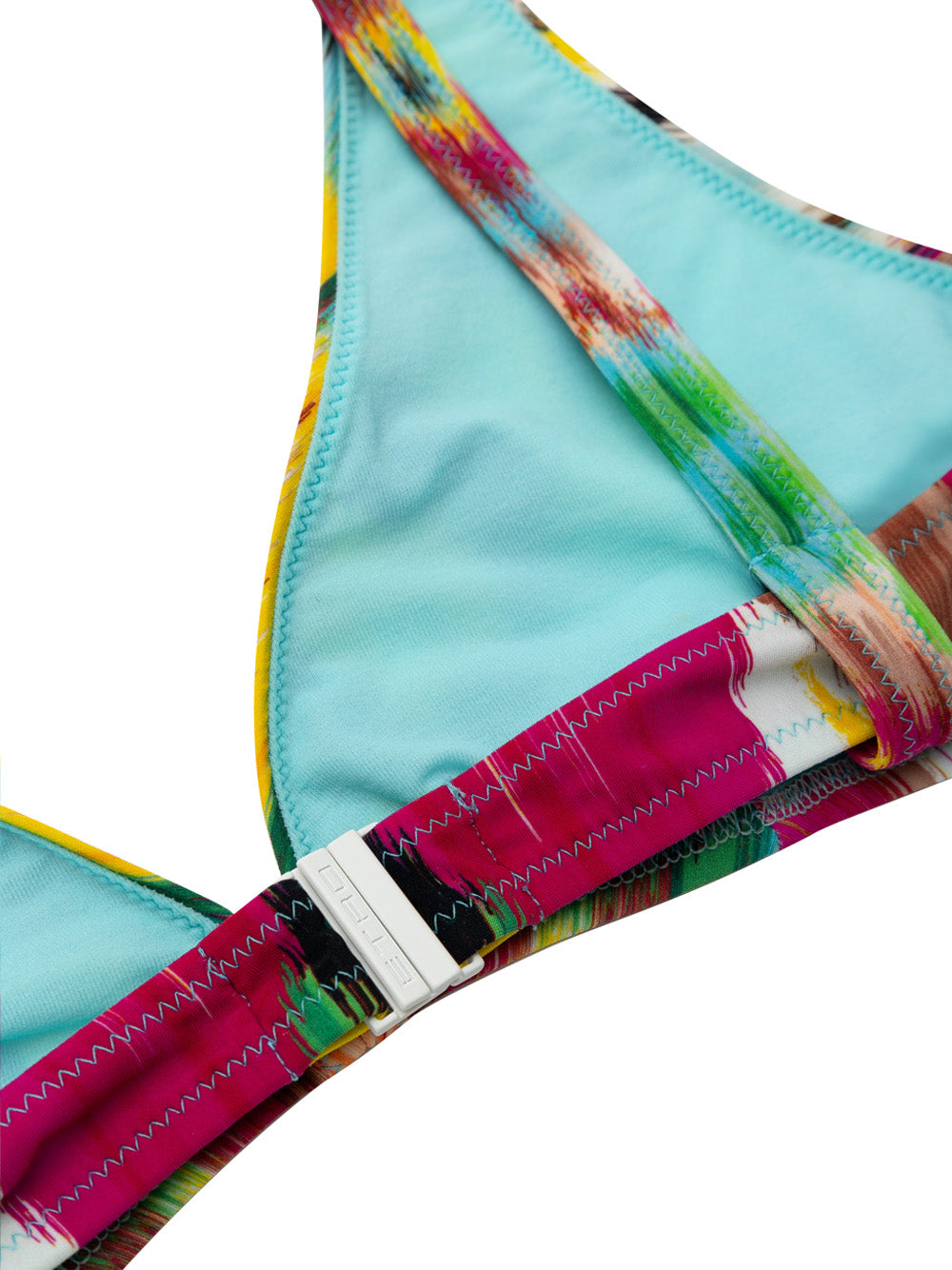 Bikini con Slip Alto in Stampa Multicolor Etro