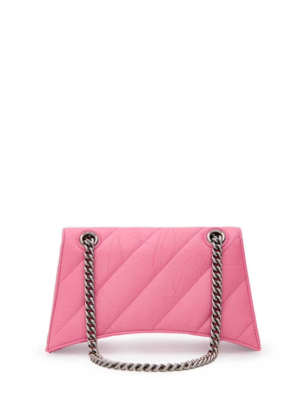 Συντριβή τσάντα ώμου με ασημένια αλυσίδα Balenciaga