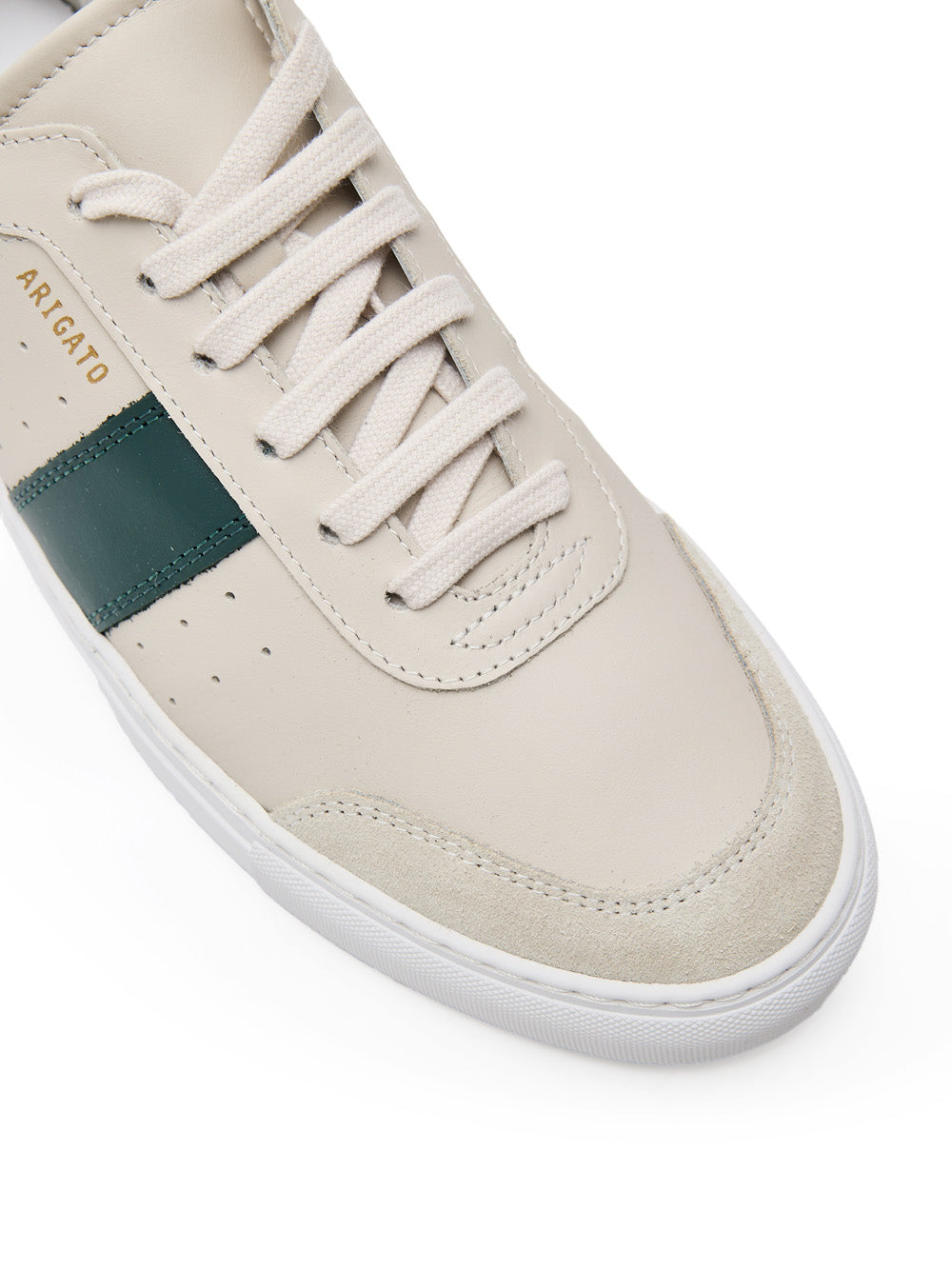 Sneakers Clean 90 in Pelle Beige con Dettaglio Maculato Axel Arigato
