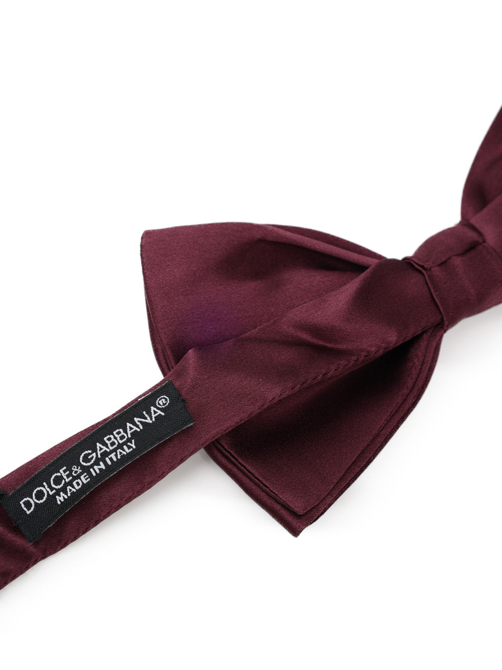 Papillon in Seta Bordeaux Dolce & Gabbana