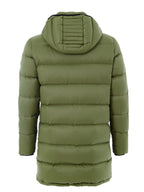 Giubbino Piumino Imbottito in Verde Moose Knuckles