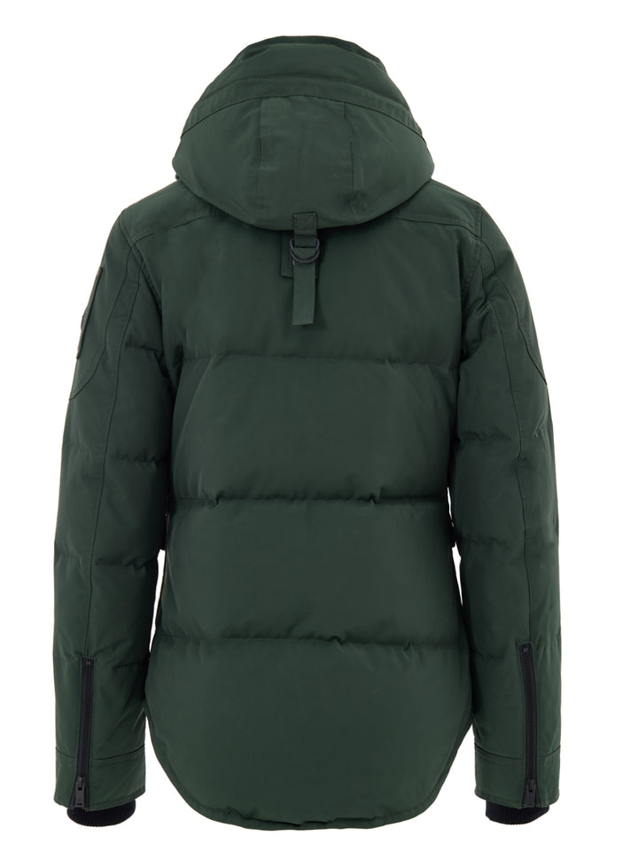 Field Jacket Imbottita in Verde Moose Knuckles