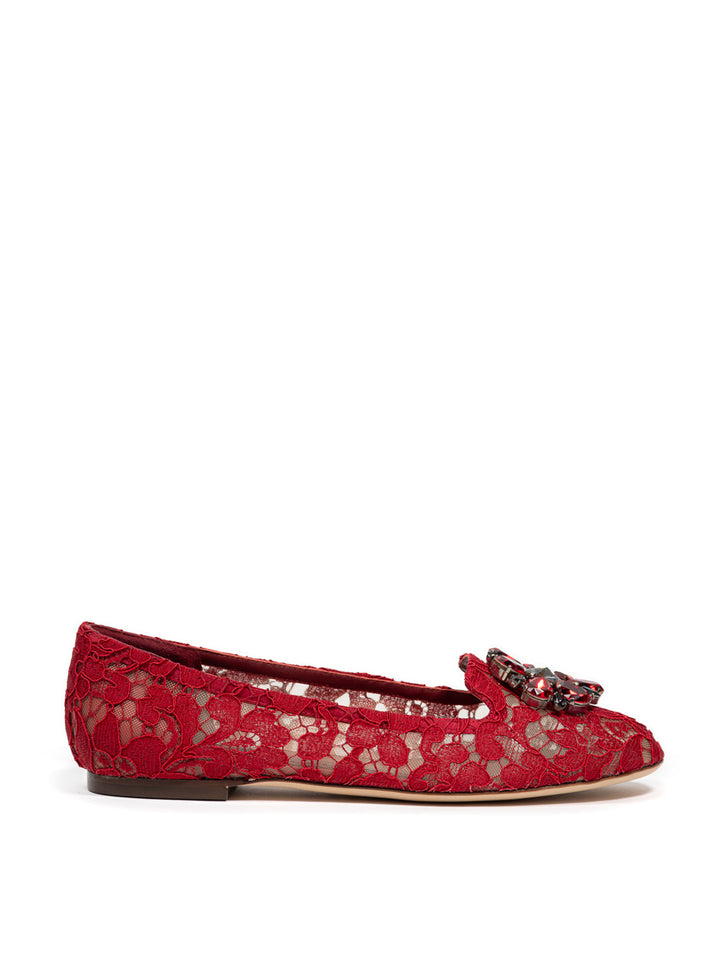 Ballerinas 'Vally' mit Dolce & Gabbana-Spitze