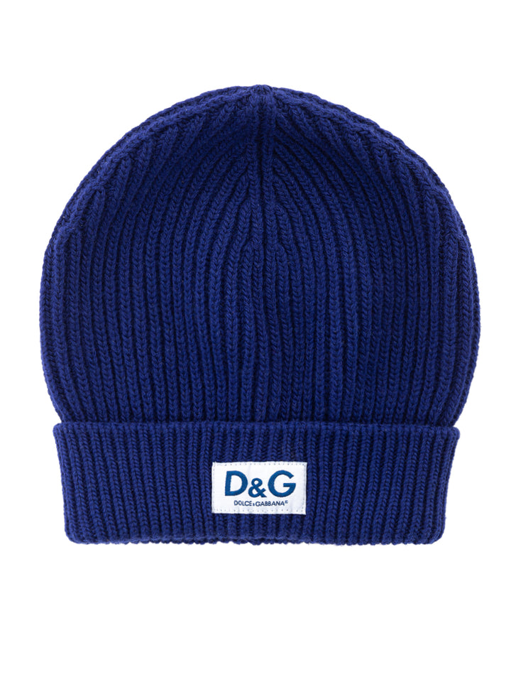 Dolce & Gabbana Blue Wool Cap