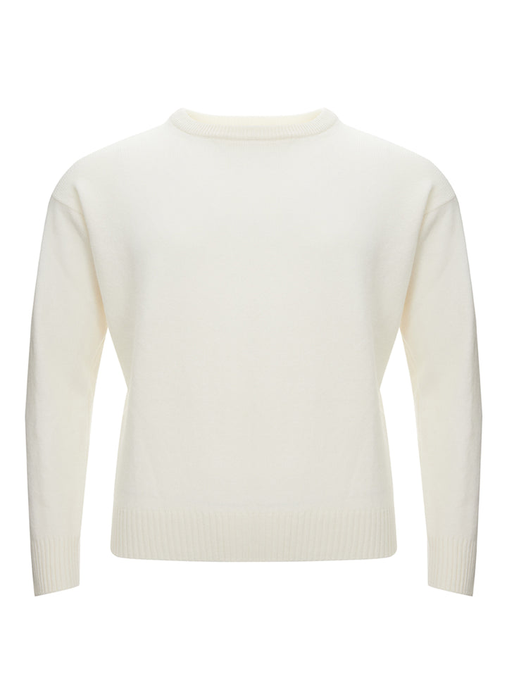 Crewneck sweater in Gran Sasso wool