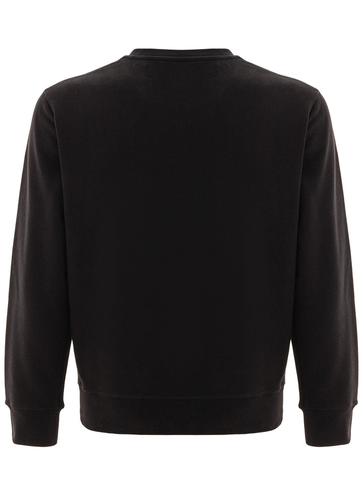 Alexander McQueen Sweat-shirt noir basique