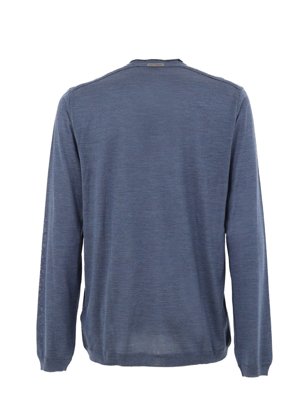 Maglia Basic a Maniche Lunghe in Seta Dolce & Gabbana