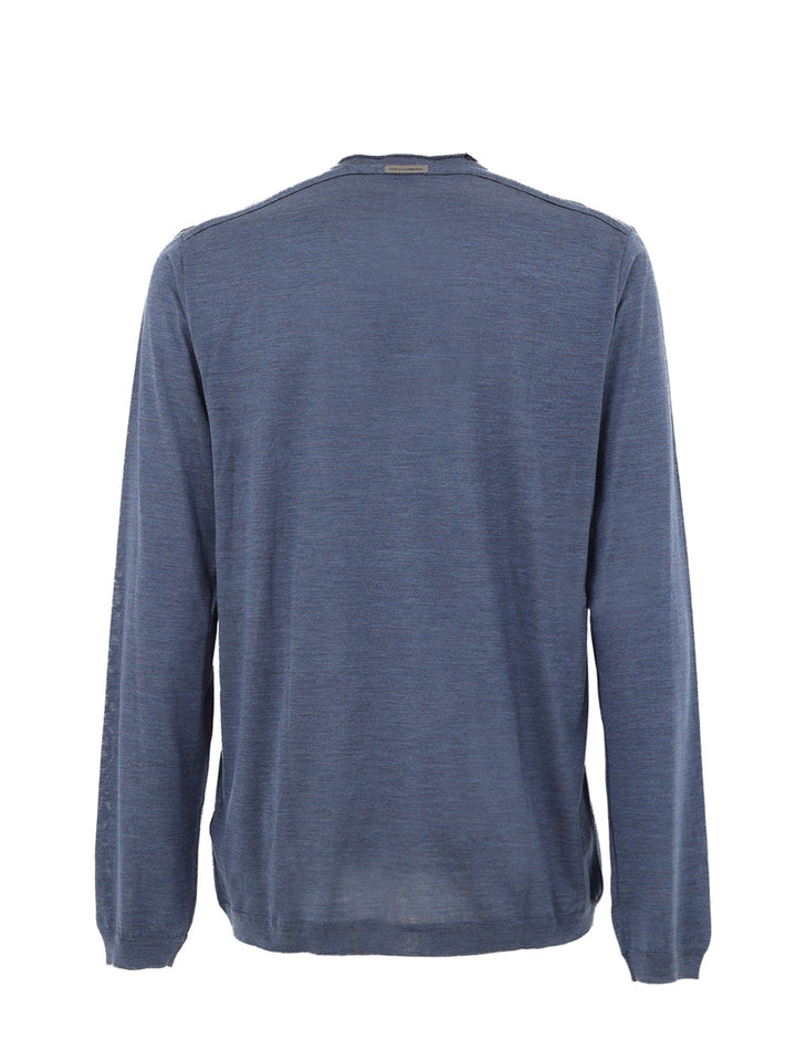 Maglia Basic a Maniche Lunghe in Seta Dolce & Gabbana