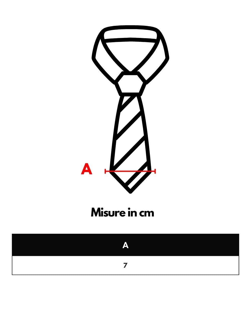 Cravate en soie dorée Giorgio Armani