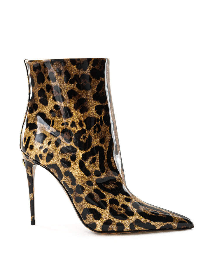 Dolce & Gabbana Stiefeletten mit Animal-Print