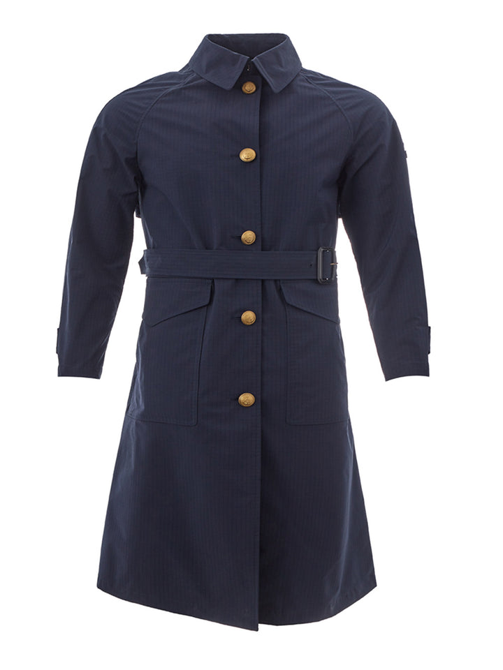 Sealup raincoat with golden buttons