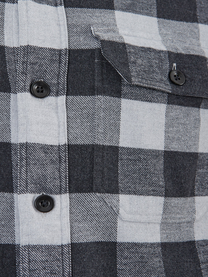 Camisa de franela con cuadros bicolor Tom Ford
