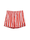 Costume Boxer a Righe Rosse Emporio Armani