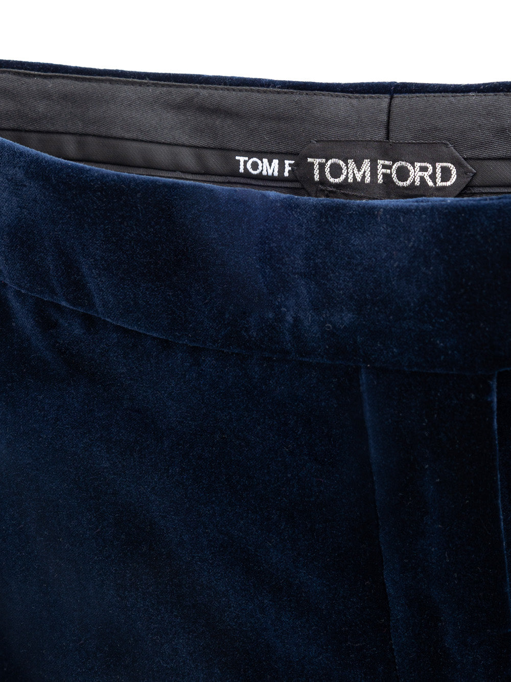 Gonna Midi in Velluto Blu Tom Ford
