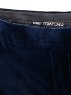 Gonna Midi in Velluto Blu Tom Ford