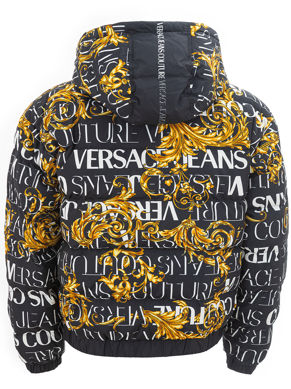Piumino Reversibile Logato Versace Jeans Couture
